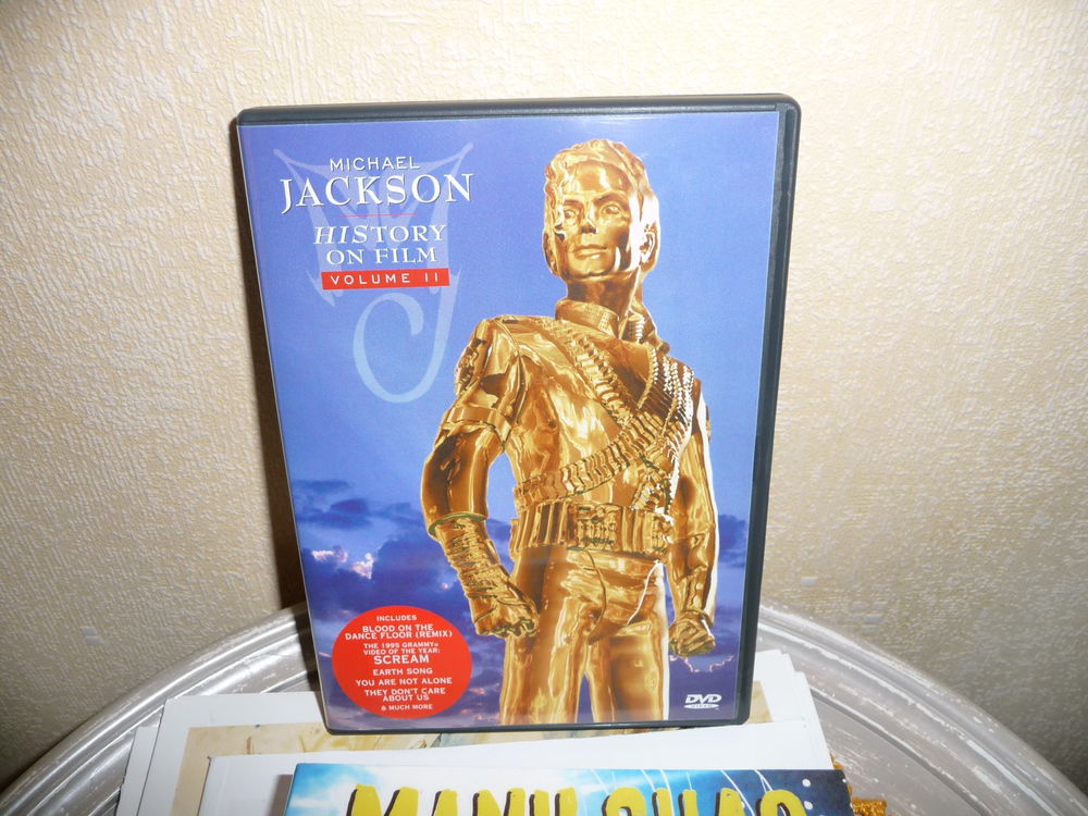 dvd mickael jackson 2 Le Breuil (71)