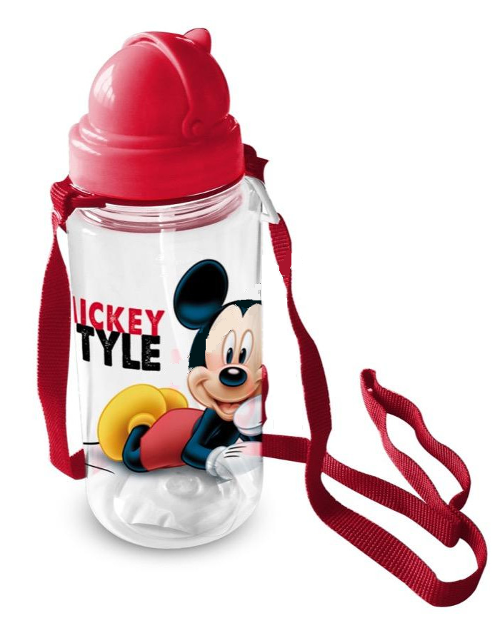 Une MICKEY BOUTEILLE EN PLASTIQUE 450ML AVEC SANGLE 6 Bohain-en-Vermandois (02)
