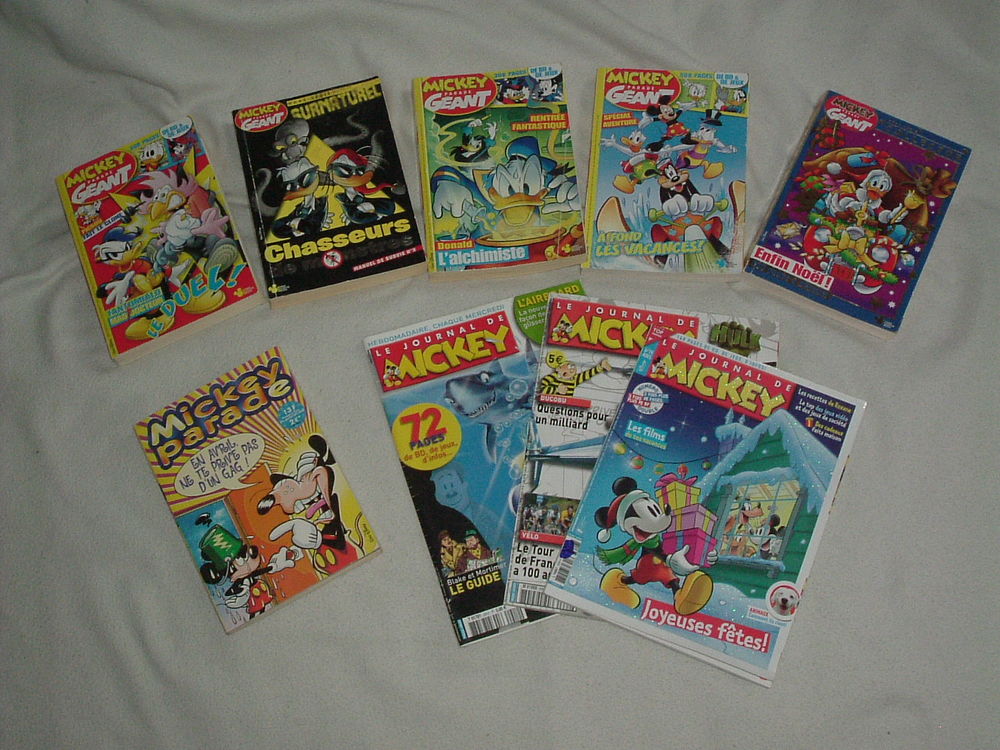 Lot BD Mickey 12 S�lestat (67)
