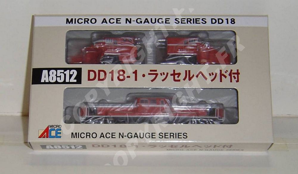 MICRO ACE A8512 DD18-1 SNOW PLOW CHASSE NEIGE NEUF EN BOITE 155 Sergines (89)