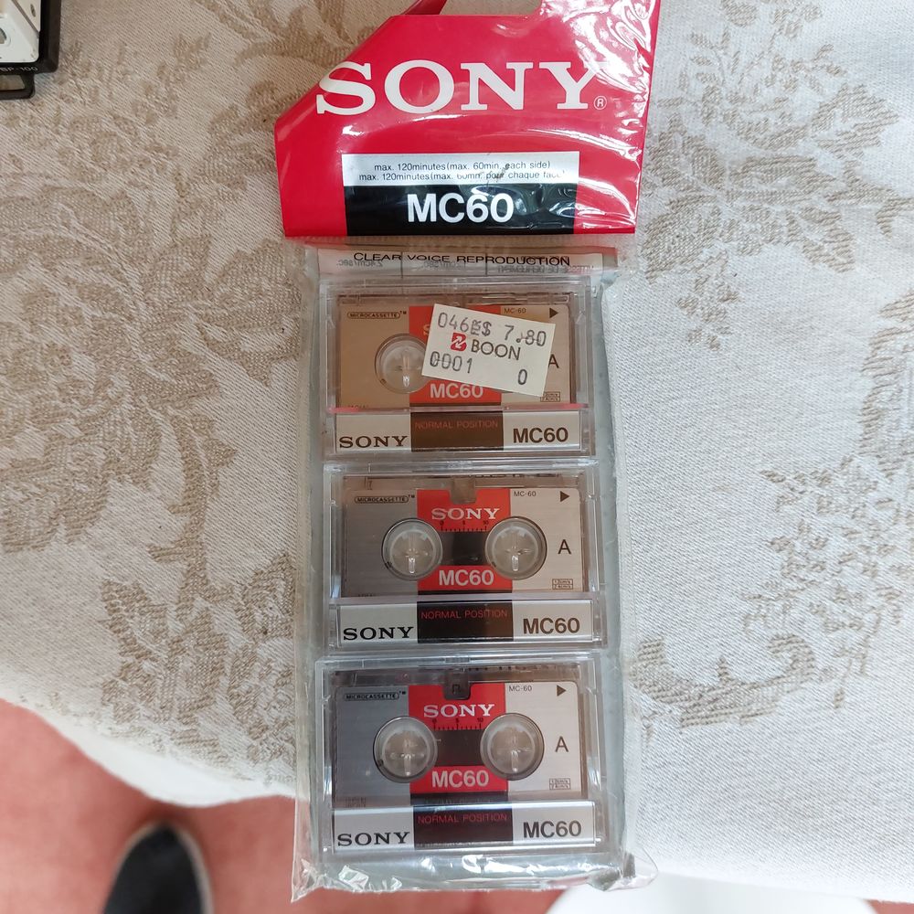 Micro-cassettes SONY pour dictaphone 10 Gu�rande (44)