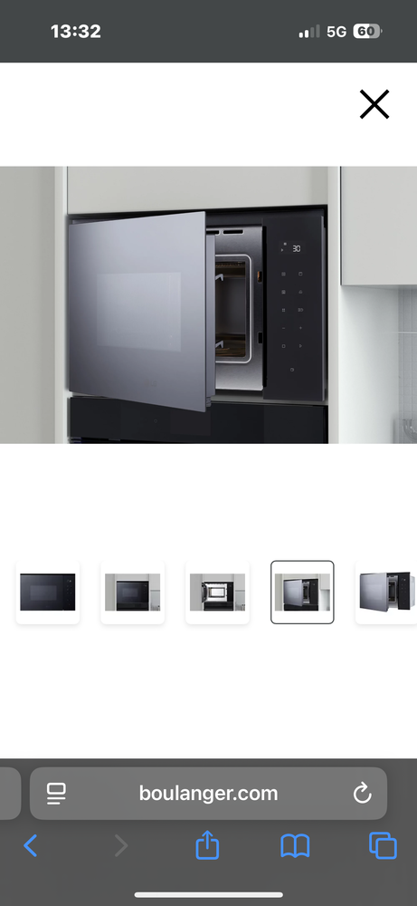 Micro onde encastrable LG 300 Cannes (06)