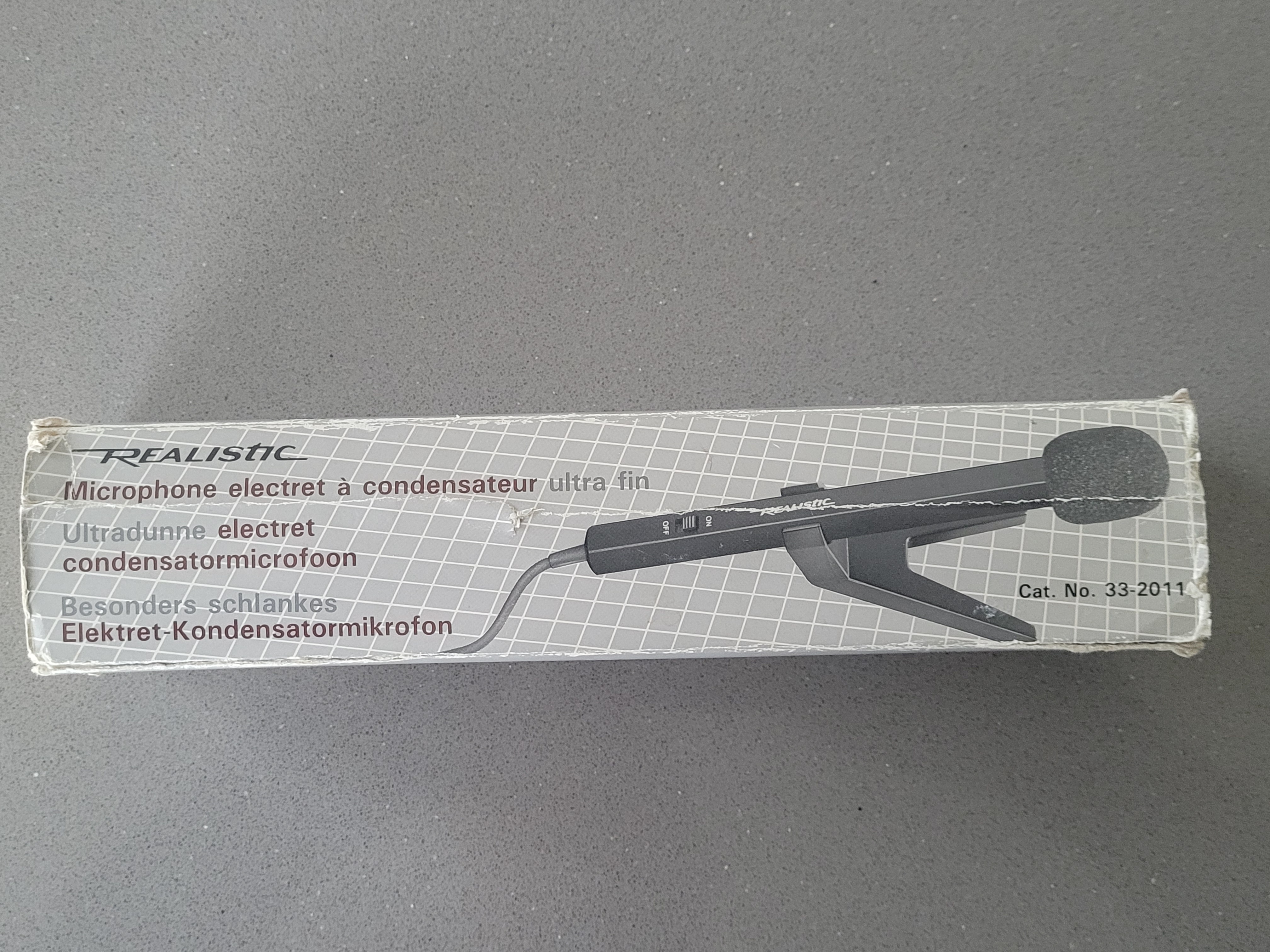 microphone  � condensateur REALISTIC 0 La Terrasse (38)