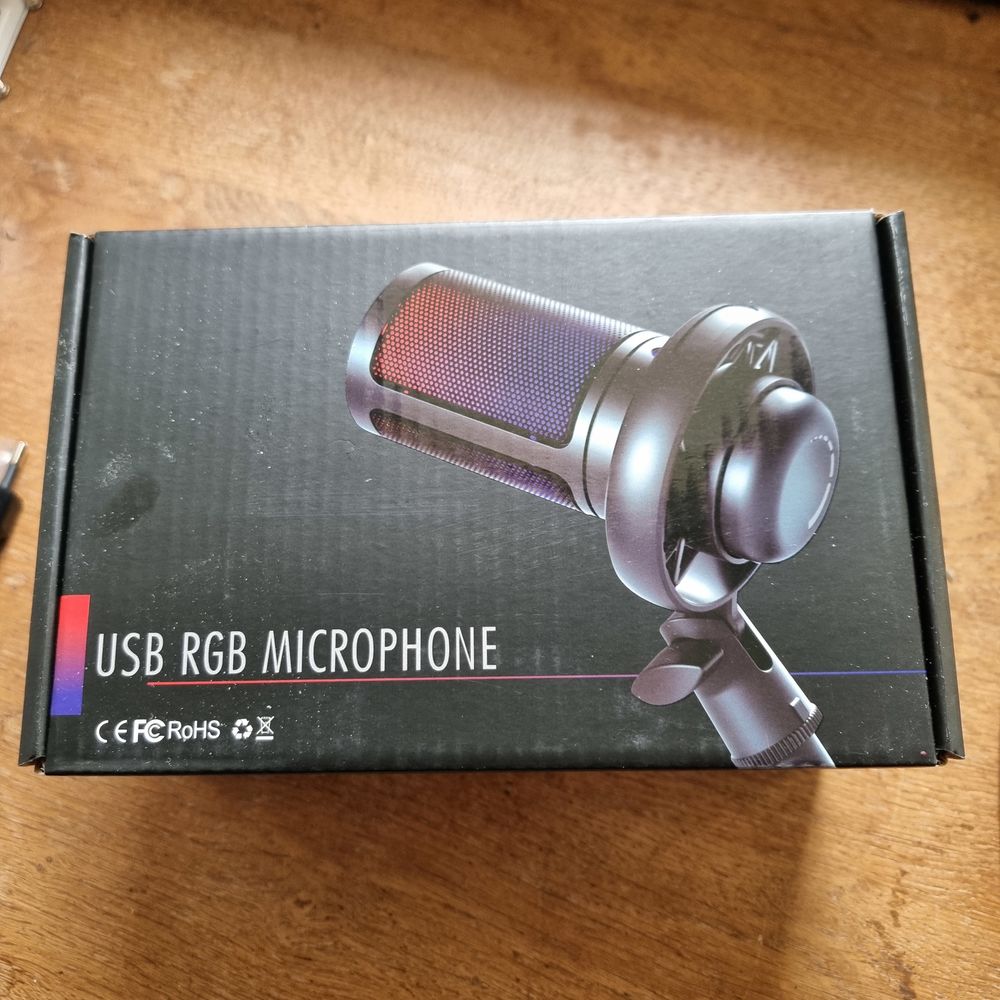 Microphone USB RGB streaming podcast - neuf 20 Eyjeaux (87)