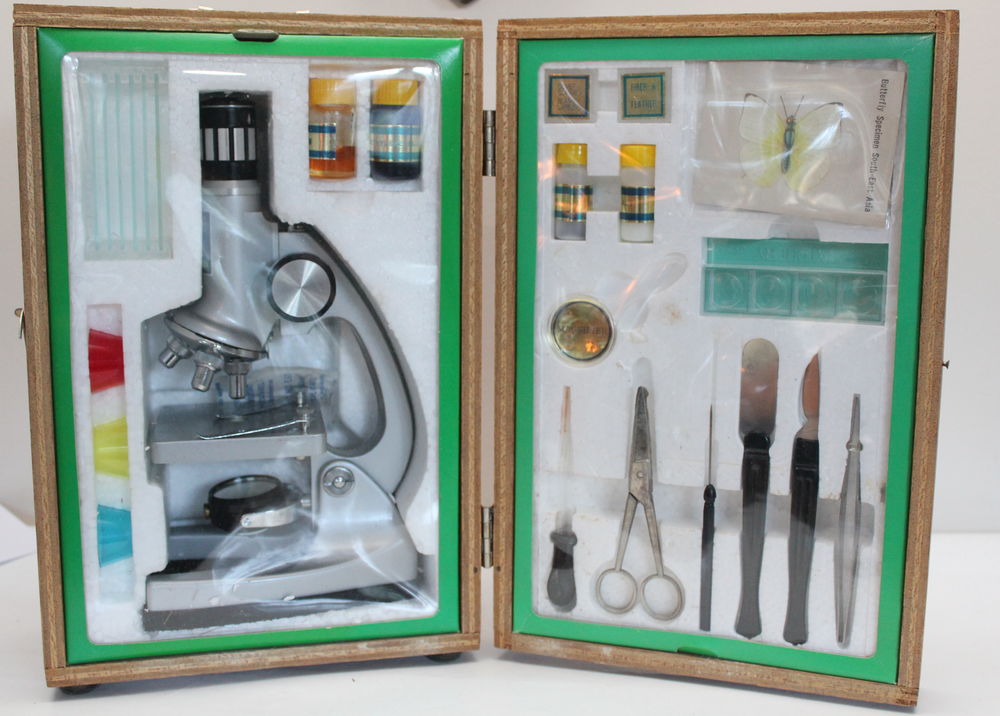 Microscope SBS de luxe en coffret bois 60 Issy-les-Moulineaux (92)