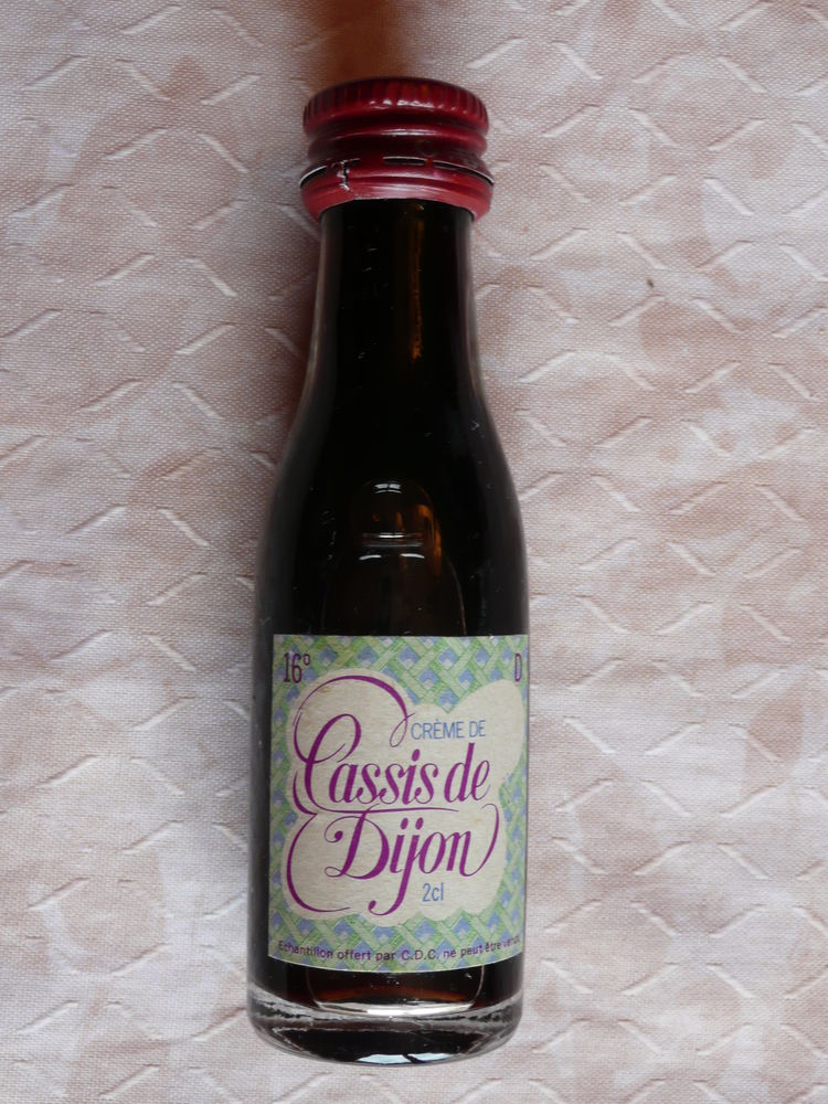 Mignonnette Ancienne Crème de Cassis de Dijon 2cl 5 Le Coudray (28)