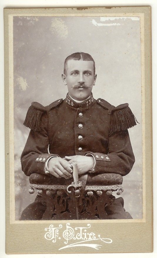Cdv Militaire 134�me R�giment Photo J.Odin � Macon 6 M�con (71)