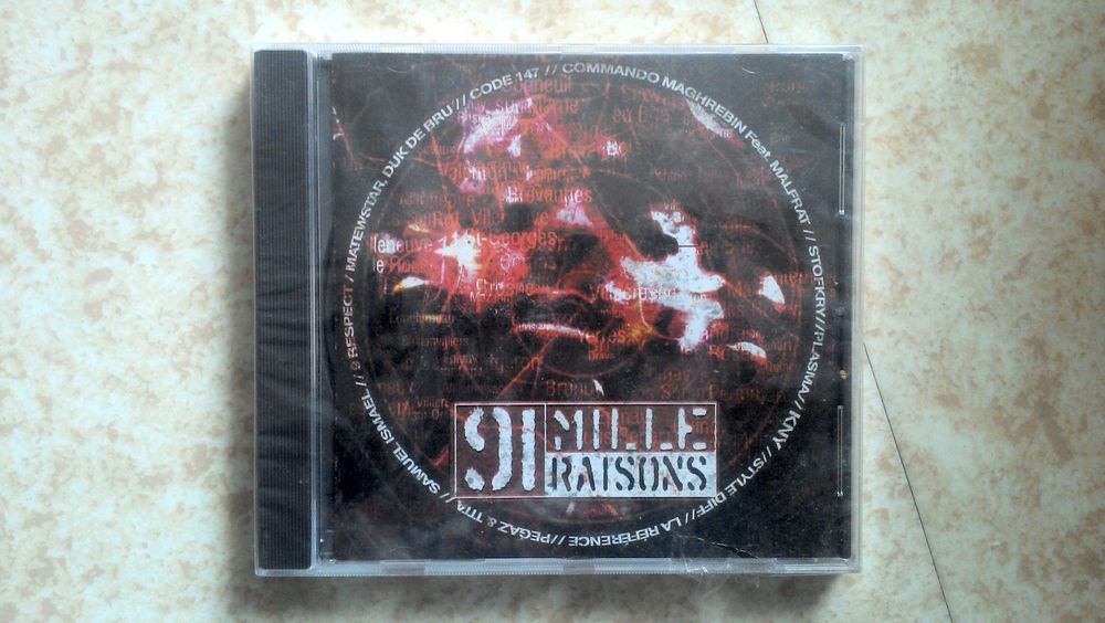 91 Mille raisons - cd rap fran�ais
20 Massy (91)