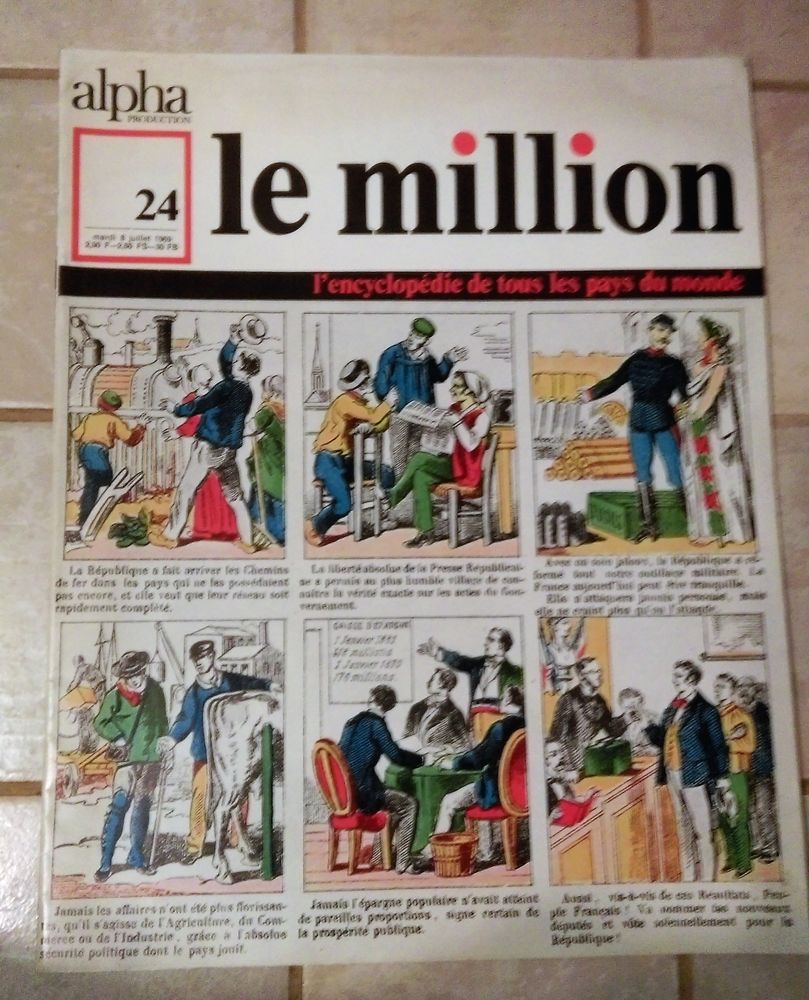 Le million N� 24 : L'encyclop�die de tous les pays du monde 1 Marseille 9 (13)