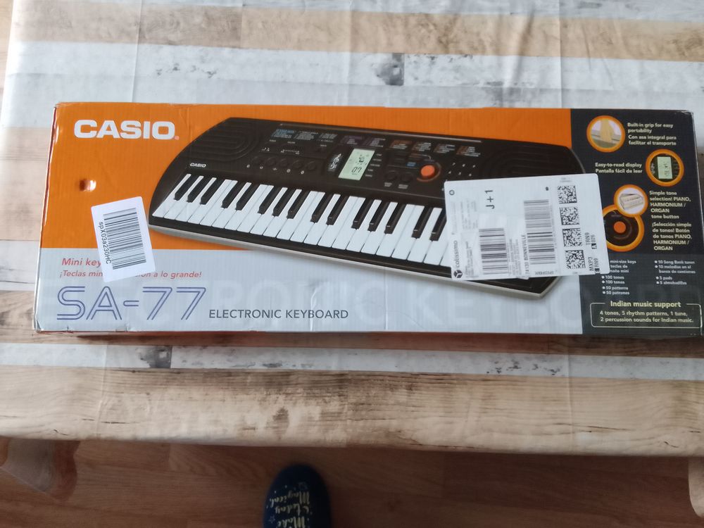 mini clavier CASIO SA77 40 Bonneville (74)