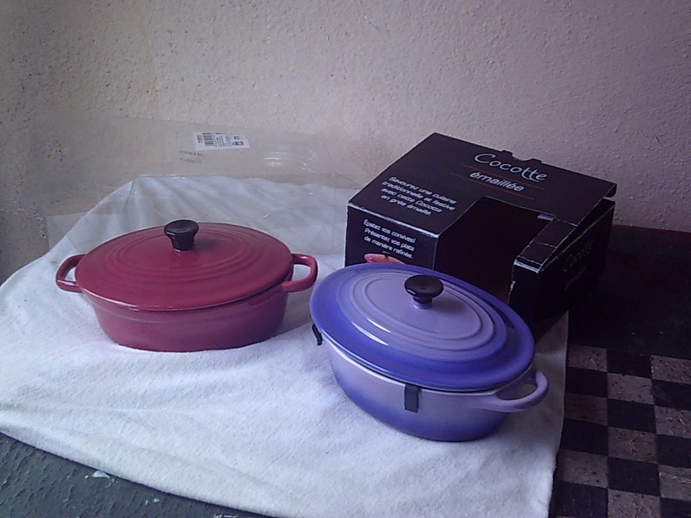 Mini-cocottes en c�ramique - neuves - � 4 � 4 Bouxwiller (67)