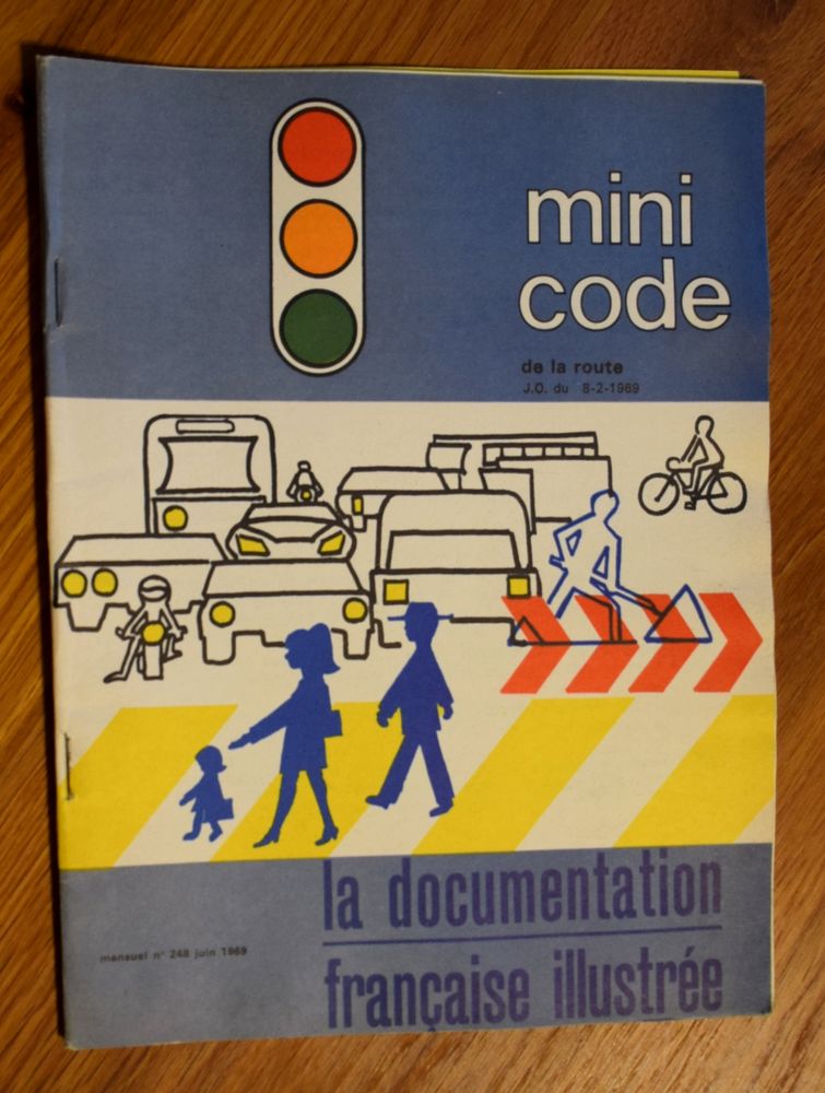 Mini Code de la Route - La Documentation Fran�aise 1969 5 Roissy-en-Brie (77)