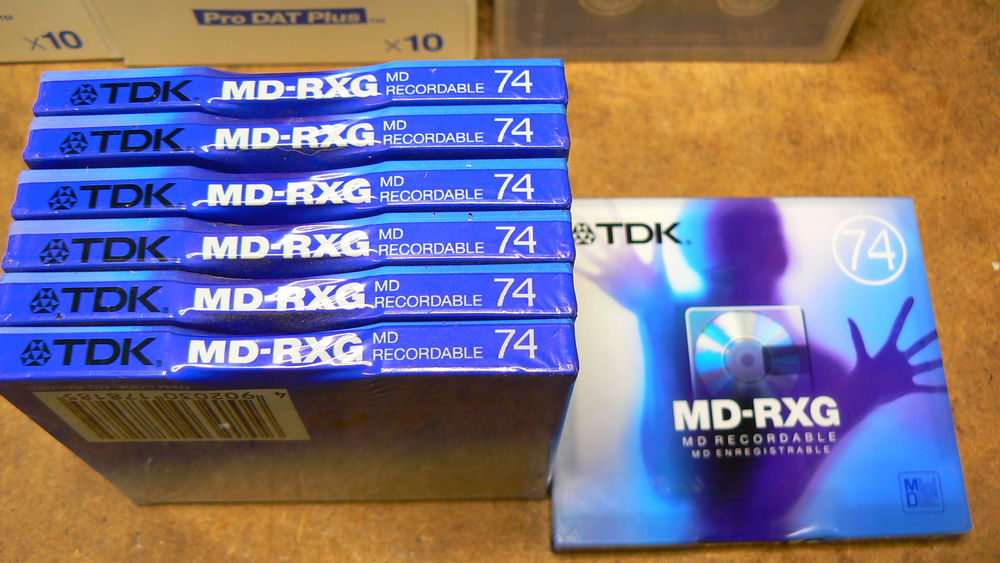 7 Mini disk TDK MD-RXG 74 84 Mormoiron (84)