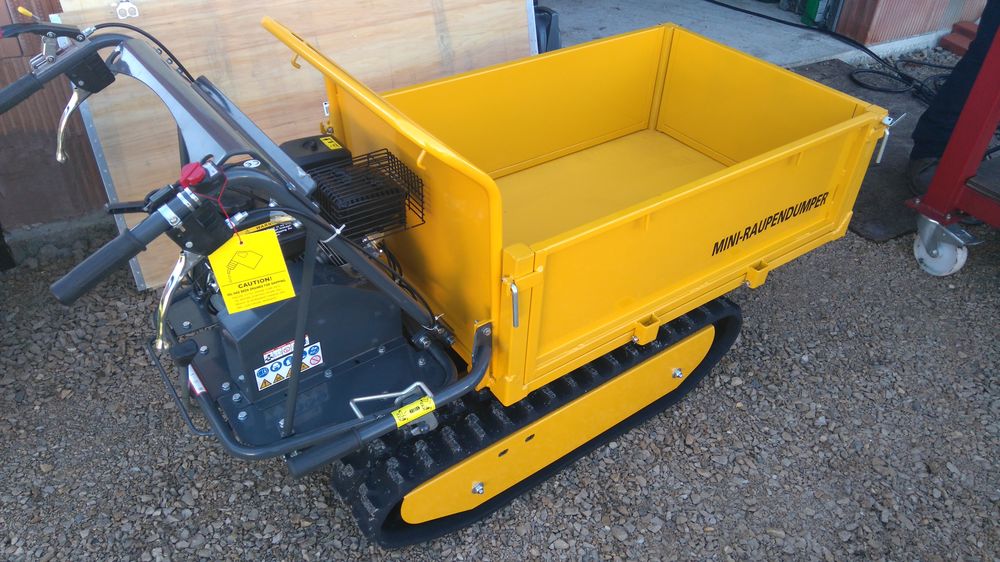 Mini dumper � chenilles Brouette � moteur 500 kg 2199 Monnet-la-Ville (39)