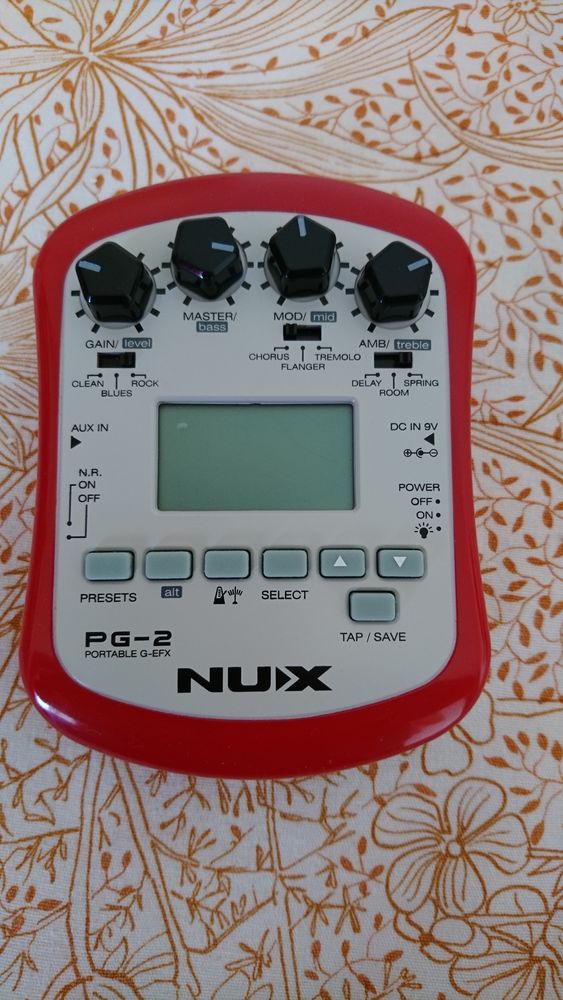 Mini effet pour guitare �lectrique NUX PG-2 30 M�r�ville (91)