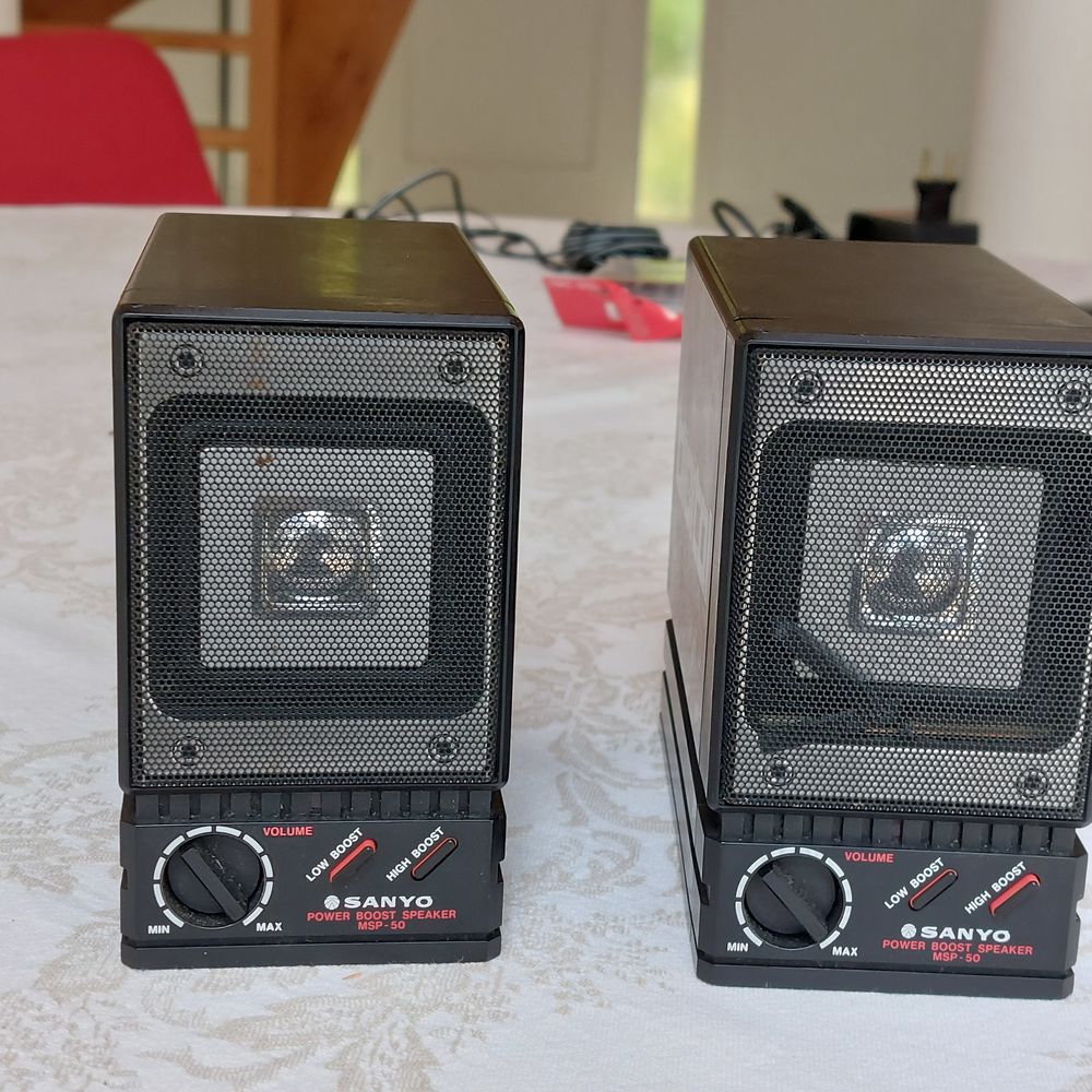 mini enceintes SANYO DIGITAL MSP 50 30 Gu�rande (44)