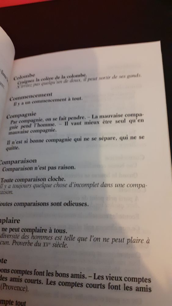 Mini Encyclop�die des Proverbes et Dictons  de France 5 Lamotte-Beuvron (41)