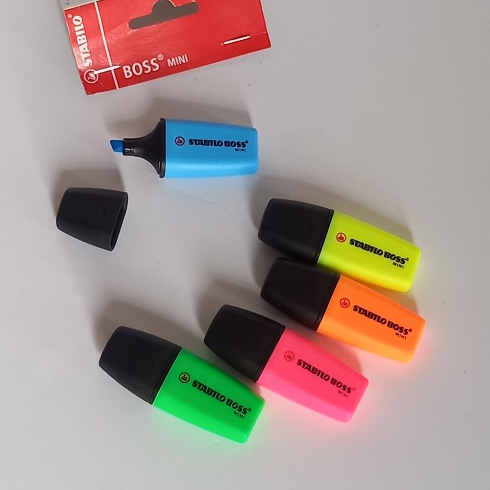 Mini feutres Boss Stabilo, lot de 5 couleurs diff�rentes 6 Saumur (49)