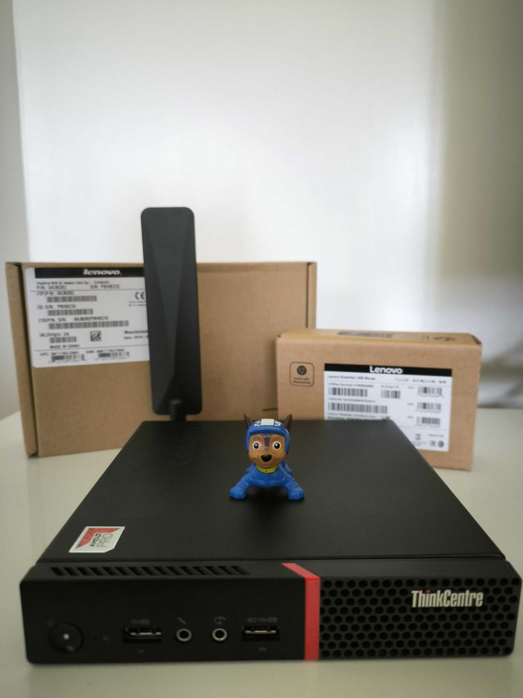 Mini PC LENOVO ThinkCentre M715q Gen2 Tiny 16Go Wi-Fi ��dition | AMD PRO A10-9700 E | HDD 500GB | 16GB RAM | Wi-Fi 6e | Bluetooth 5.3 | Antenne 22 dBi 150 Paris 12 (75)