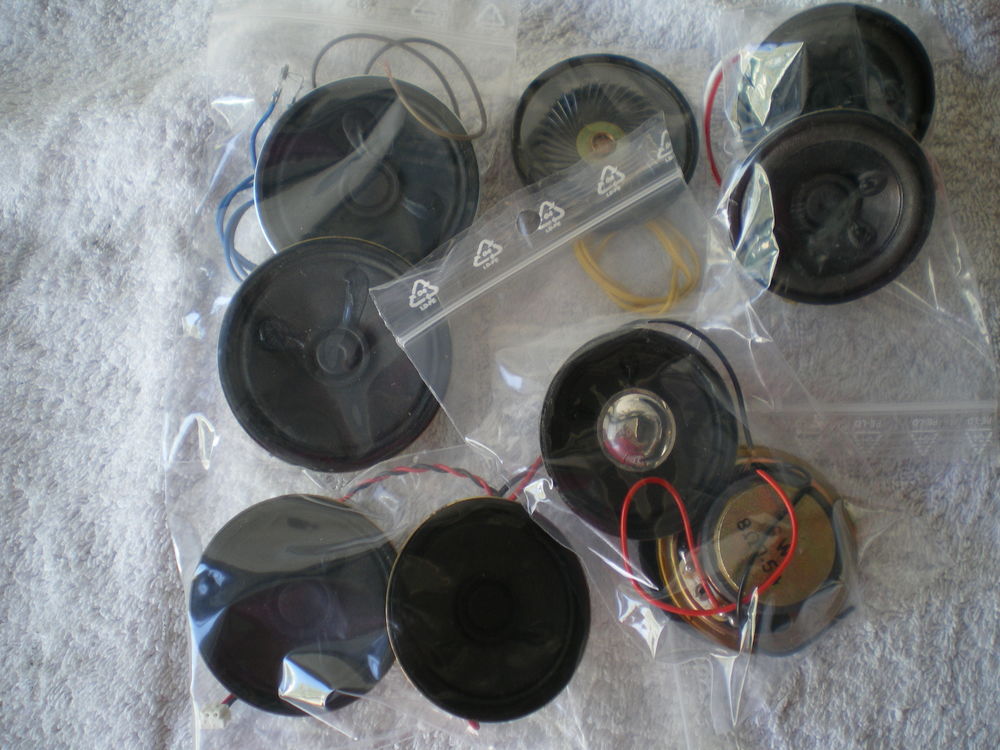 Lot de mini HP pour module sonore HO 15 Fleury (11)