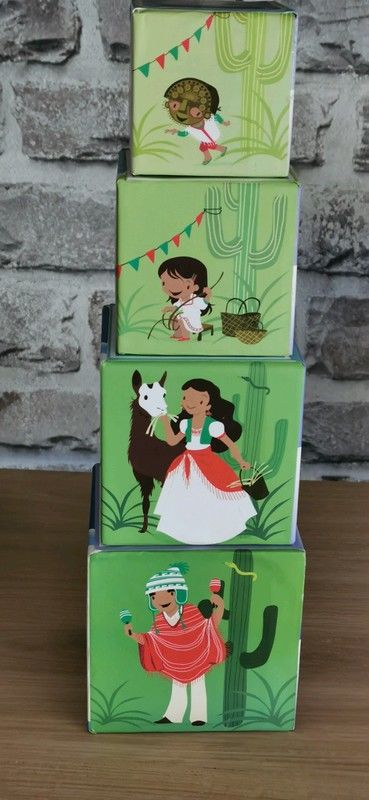 Mini Pyramide Geocubes (Ouest) - Janod - 02949 5 Saint-Hilaire (91)