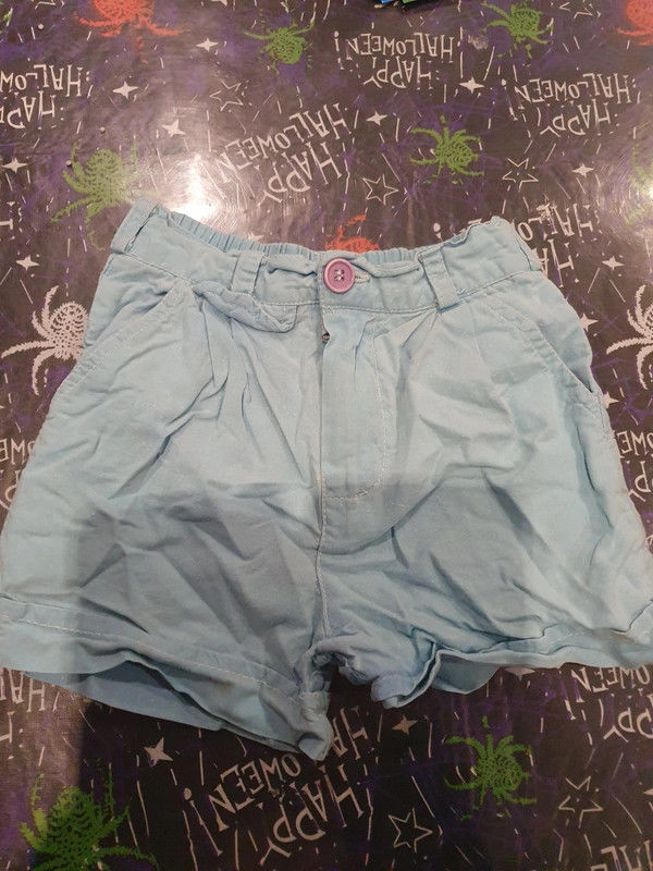 Mini short bleu pale 1 Aubvillers (80)