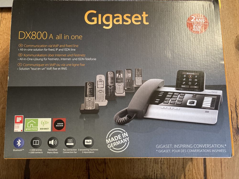 Mini-standard DECT GIGASET DX800 A all in one NEUF 150 Charny (89)