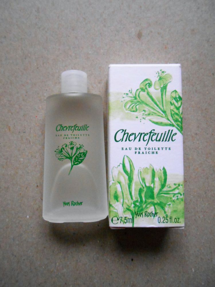 Miniature de parfum Ch�vrefeuille EDT fraiche 7,5ml Y.Rocher 5 Villejuif (94)