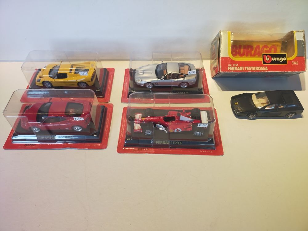 miniatures Ferrari au 1/43�me (7.50� l'une)
7.5 Mirecourt (88)