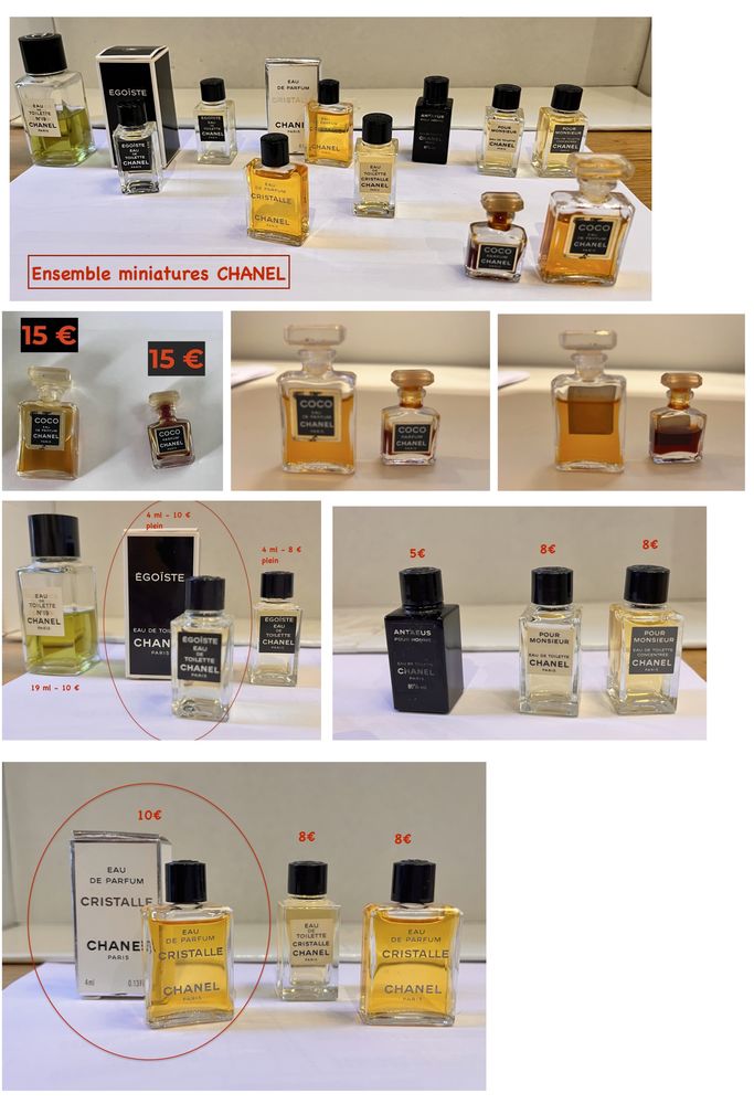 Miniatures de parfum ancien 10 Suresnes (92)