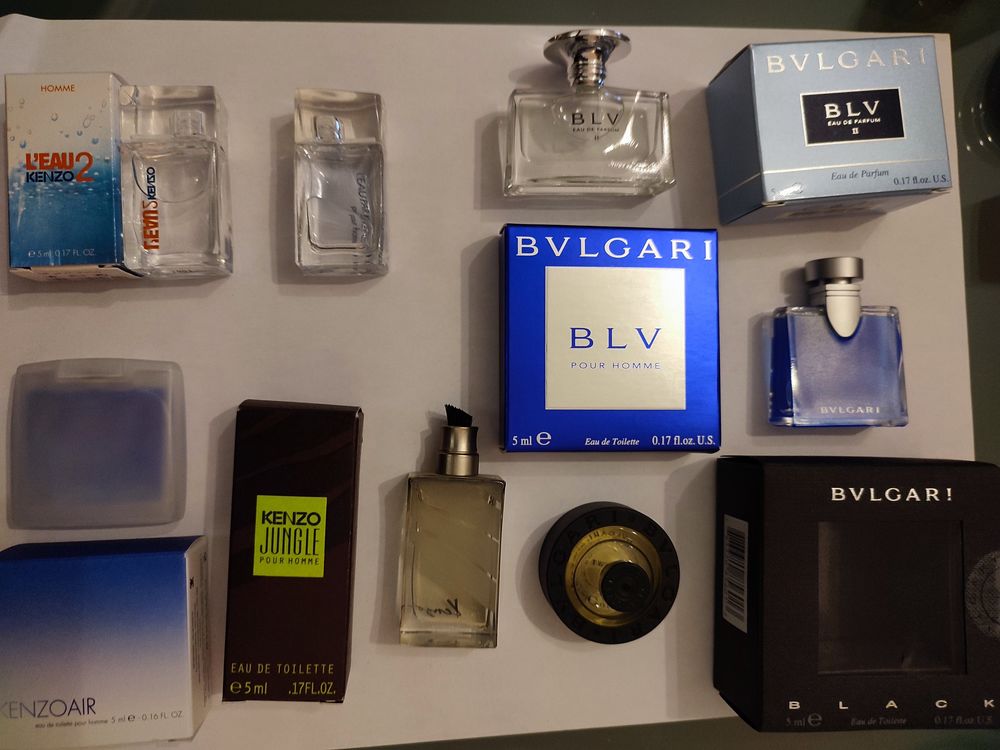 Miniatures de parfum Kenzo et Bulgari 35 La Chapelle-Saint-Aubin (72)