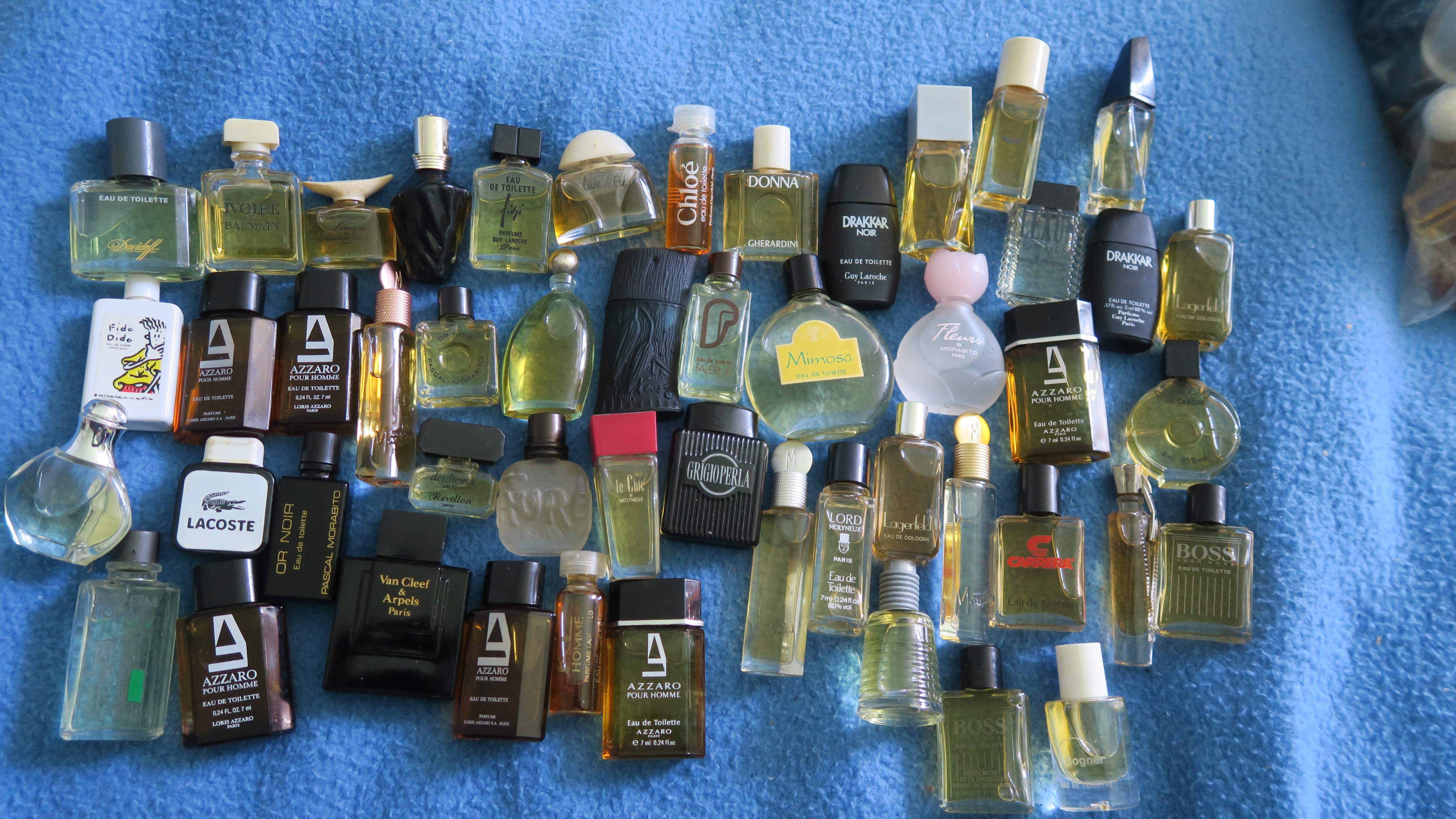 Lot de 50 miniatures de parfum sans boite 60 Chennevi�res-sur-Marne (94)