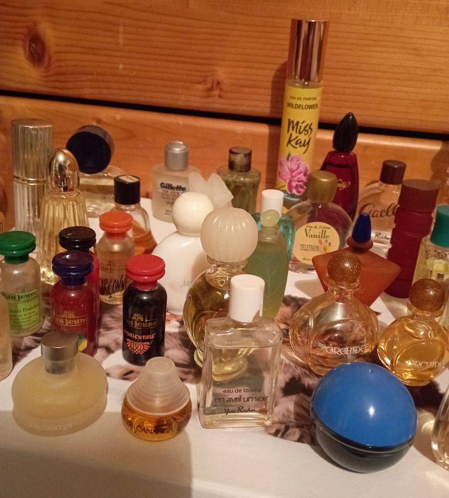 Lot de 85 Miniatures de parfum 90 Ch�teauvilain (38)