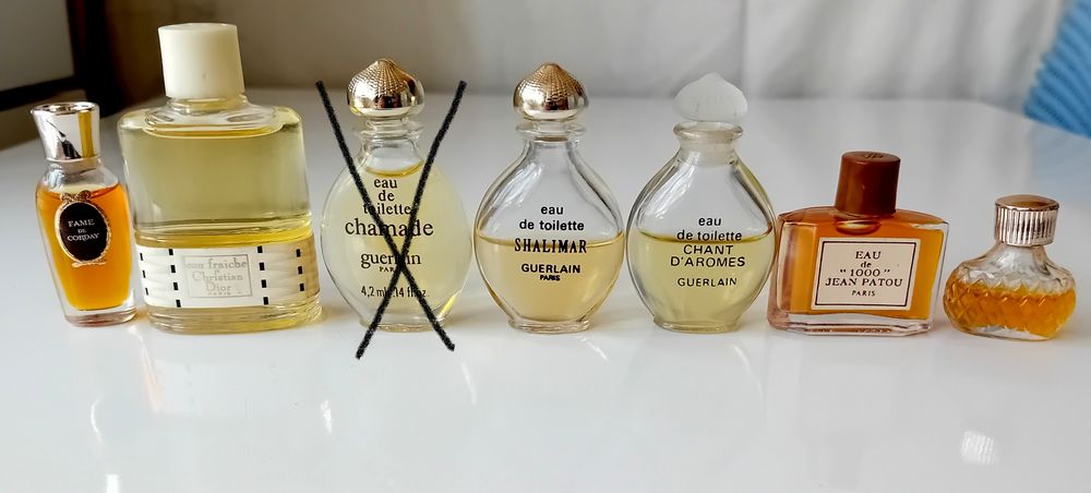 Miniatures de parfum de 9 � 20 � 9 Strasbourg (67)