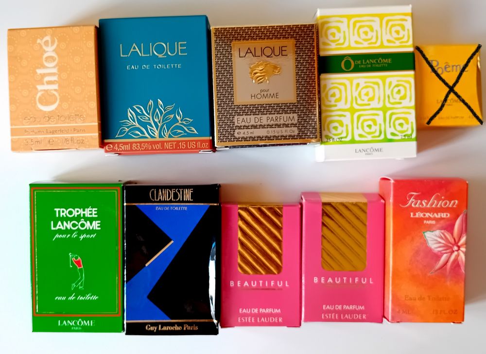 Miniatures de parfum � 3,50 � 4 Strasbourg (67)