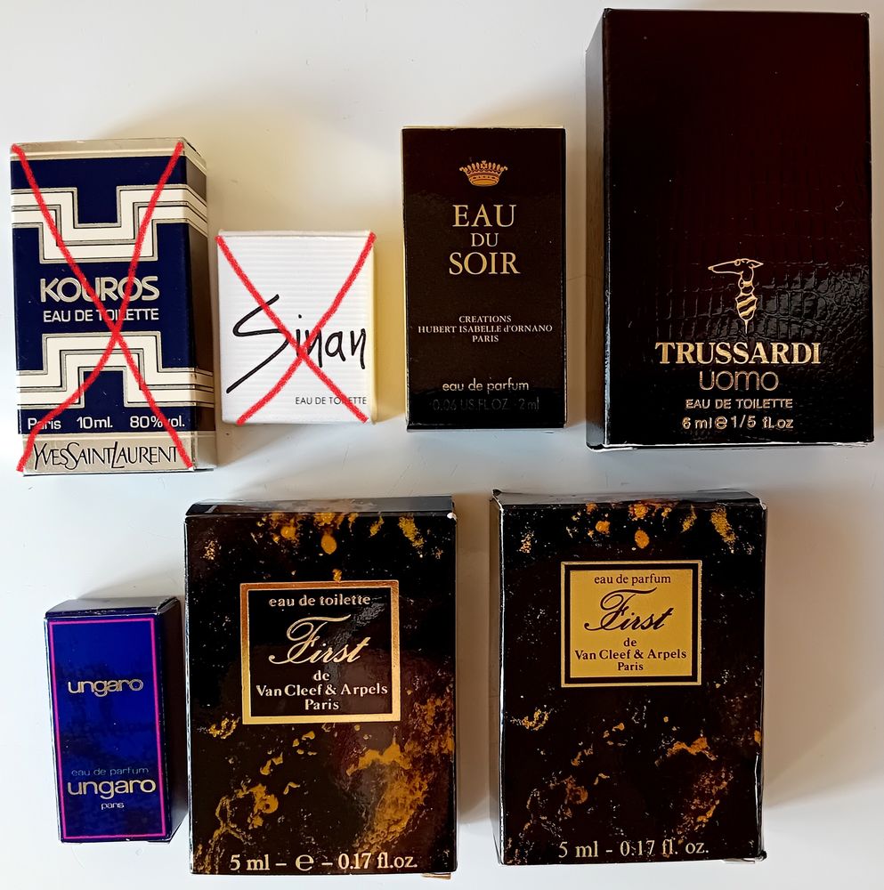 Miniatures de parfum � 3 � 3 Strasbourg (67)