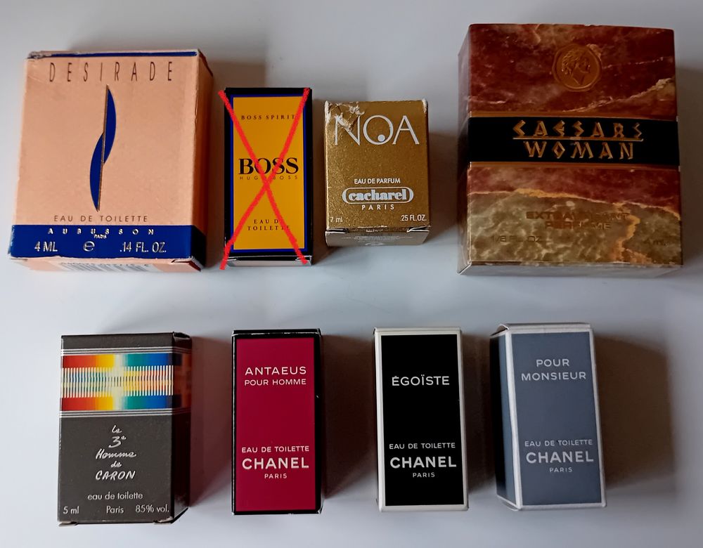 Miniatures de parfum AB � 2,50 � 0 Strasbourg (67)