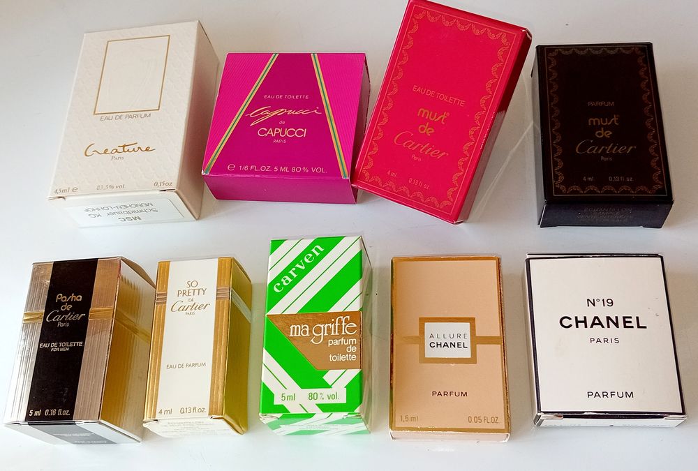 Miniatures de parfum � 4 � 4 Strasbourg (67)