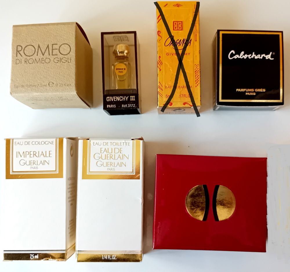 Miniatures de parfum � 4 � 4 Strasbourg (67)