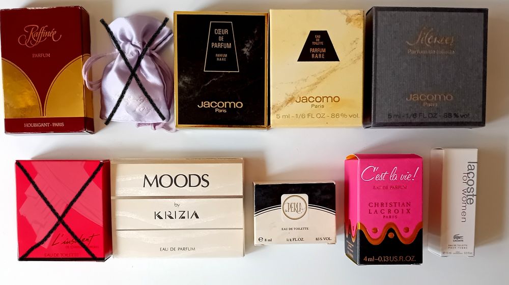8 miniatures de parfum � 3,50 � 0 Strasbourg (67)