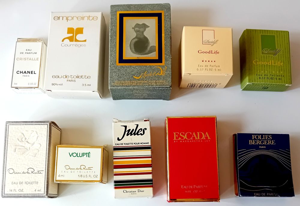 10 miniatures de parfum � 3,50 � 4 Strasbourg (67)