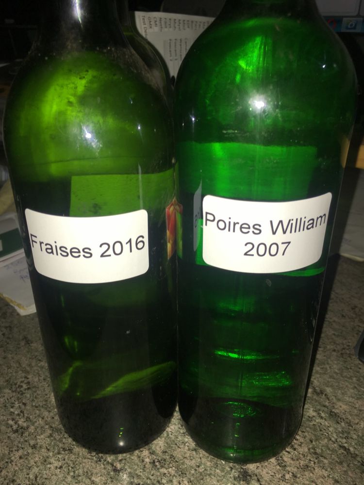 Mirabelle ,Poires William,Fraises , M�lange de fruits divers 10 Dinoz� (88)