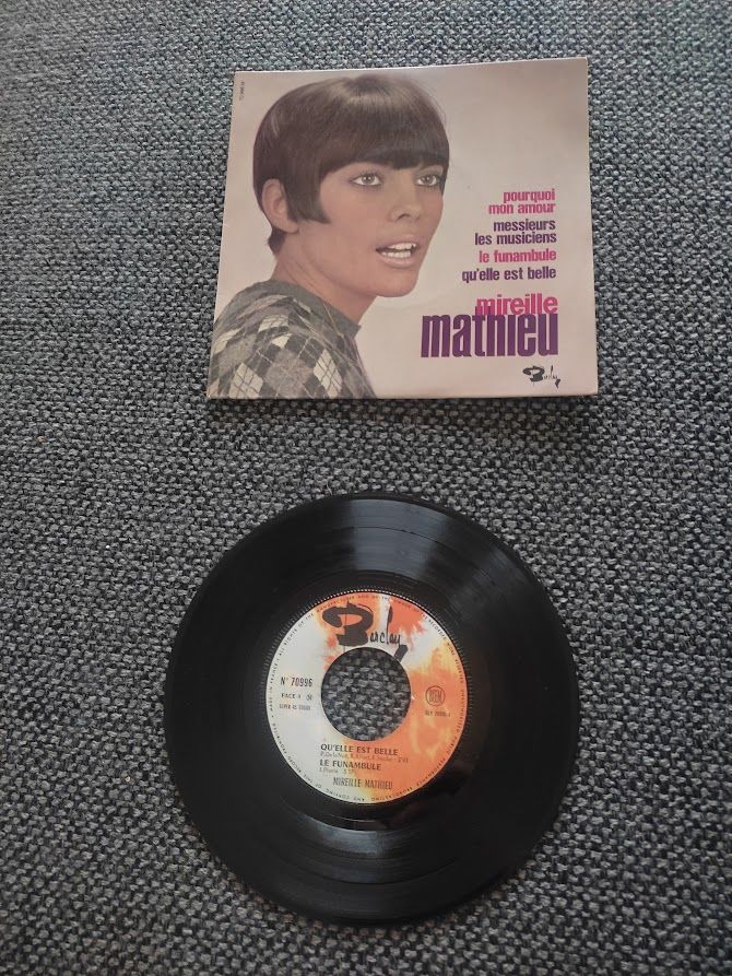 M (127) - Mireille Mathieu ? Pourquoi mon amour 2 Paris 13 (75)