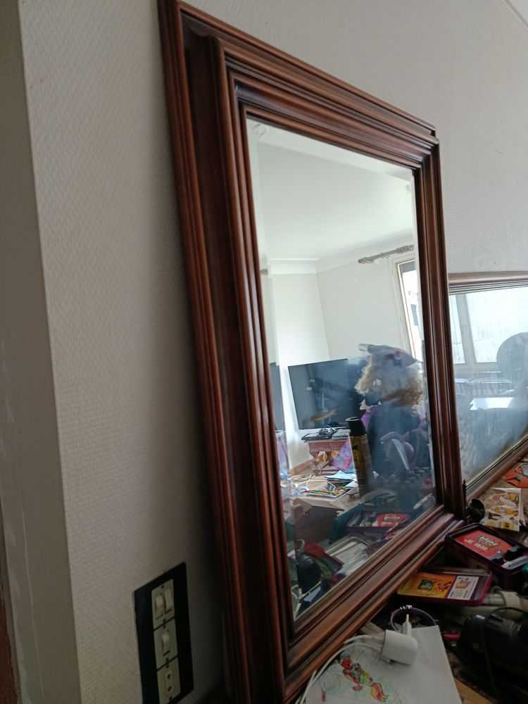 Miroir ancien et biseaut� 70cmx90cm 200 Ch�tillon-sur-Thouet (79)