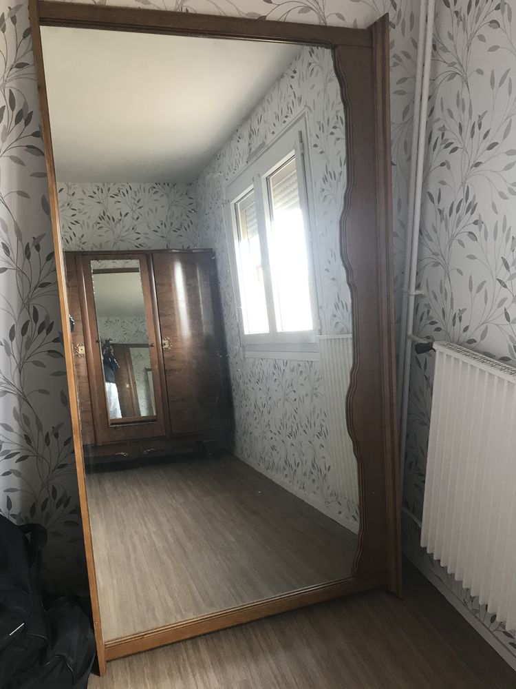 Miroir ancien en bois sculpt� 850 Rouen (76)