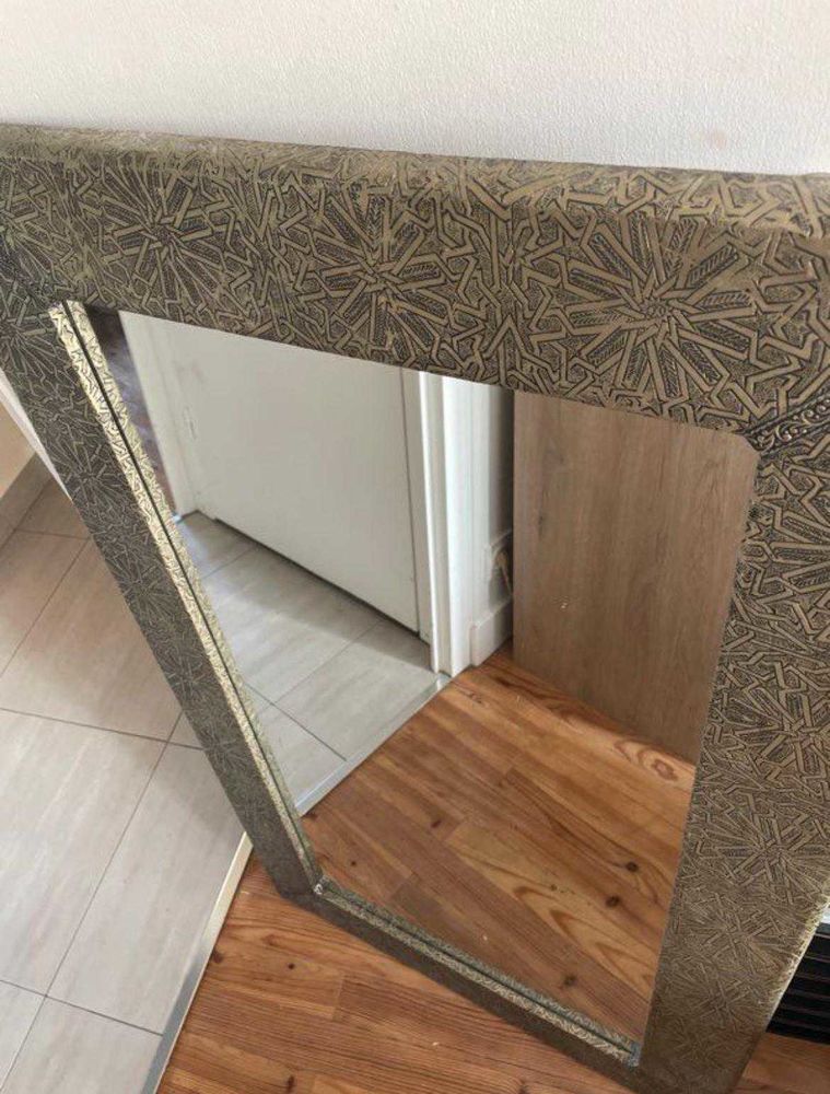 miroir artisanal 90 Carbon-Blanc (33)