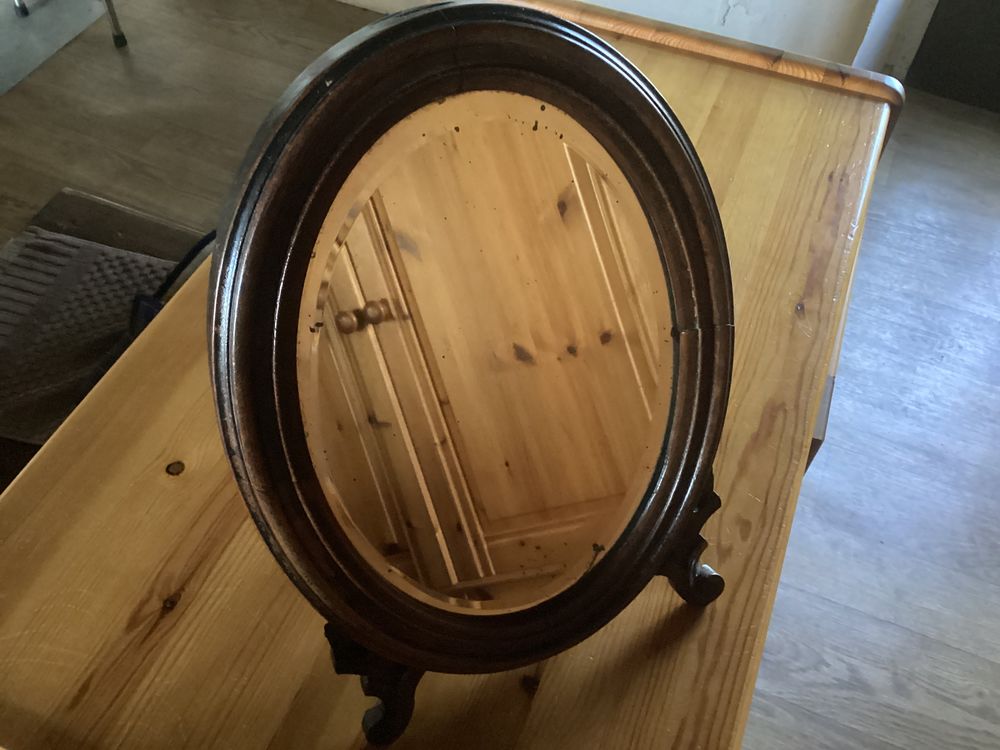 Miroir biseaut� ancien. 55 Villeneuve (12)