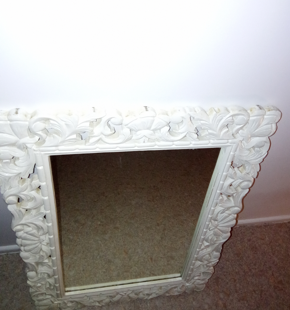 Miroir blanc 60 x 80 cm 30 Audincourt (25)