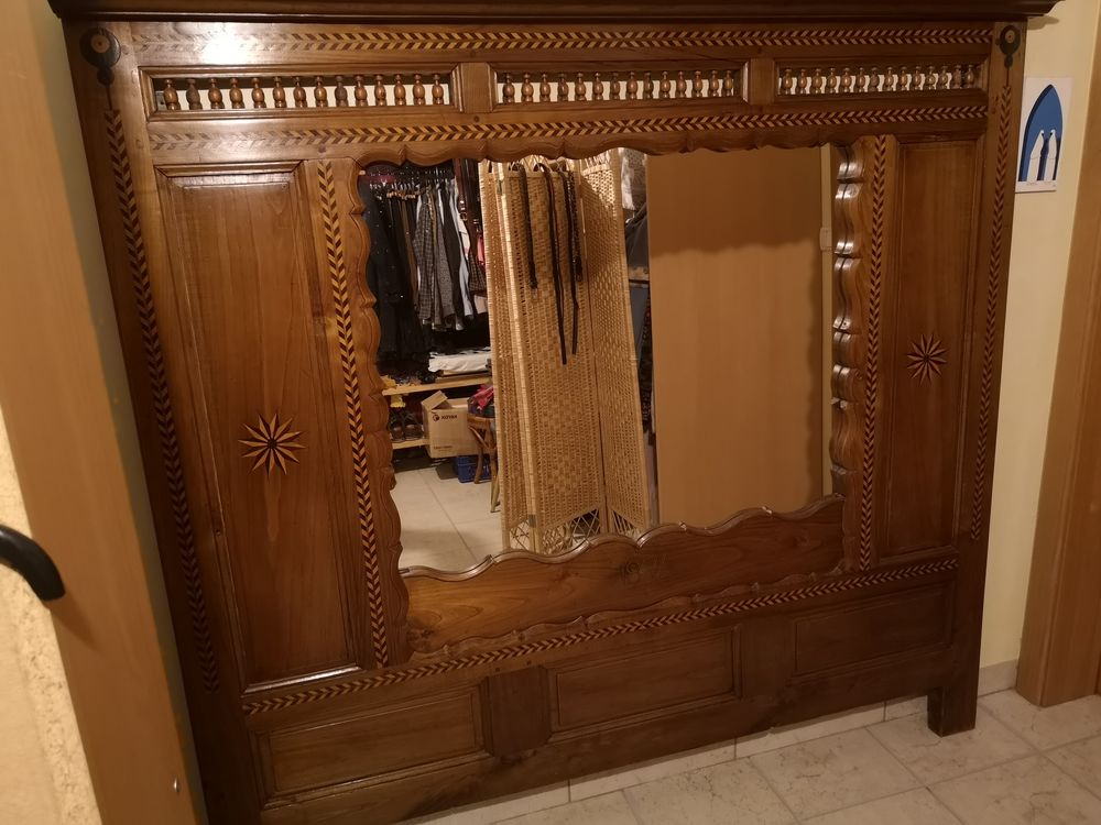 Miroir dans lit clos breton 0 Fessy (74)