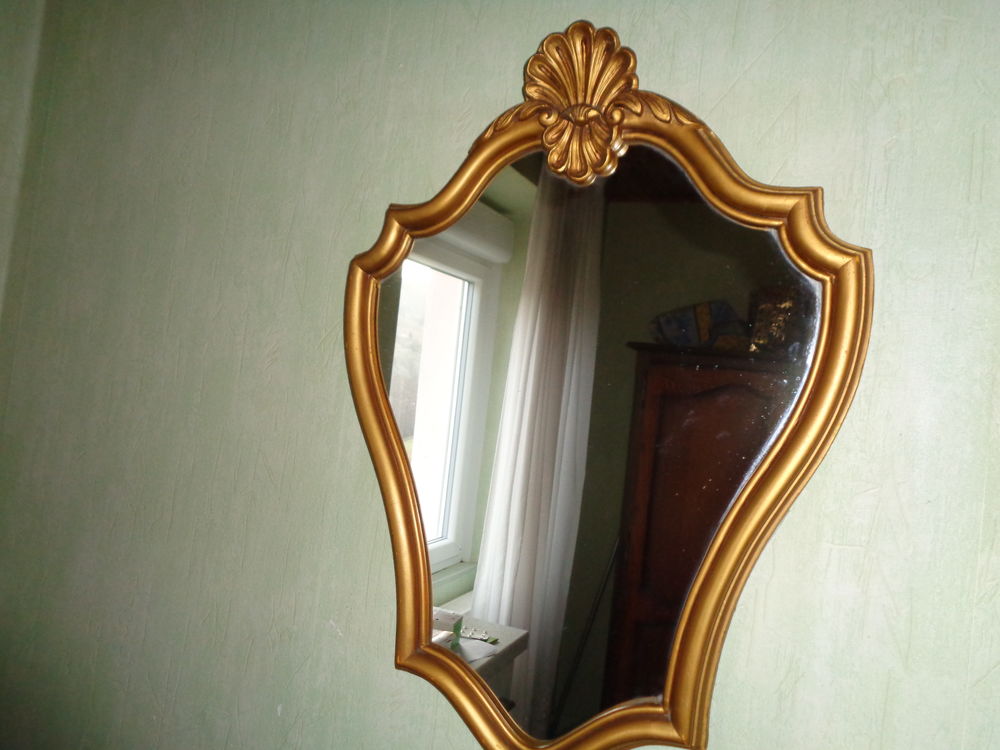miroir dor�e vintage 60 La Bresse (88)